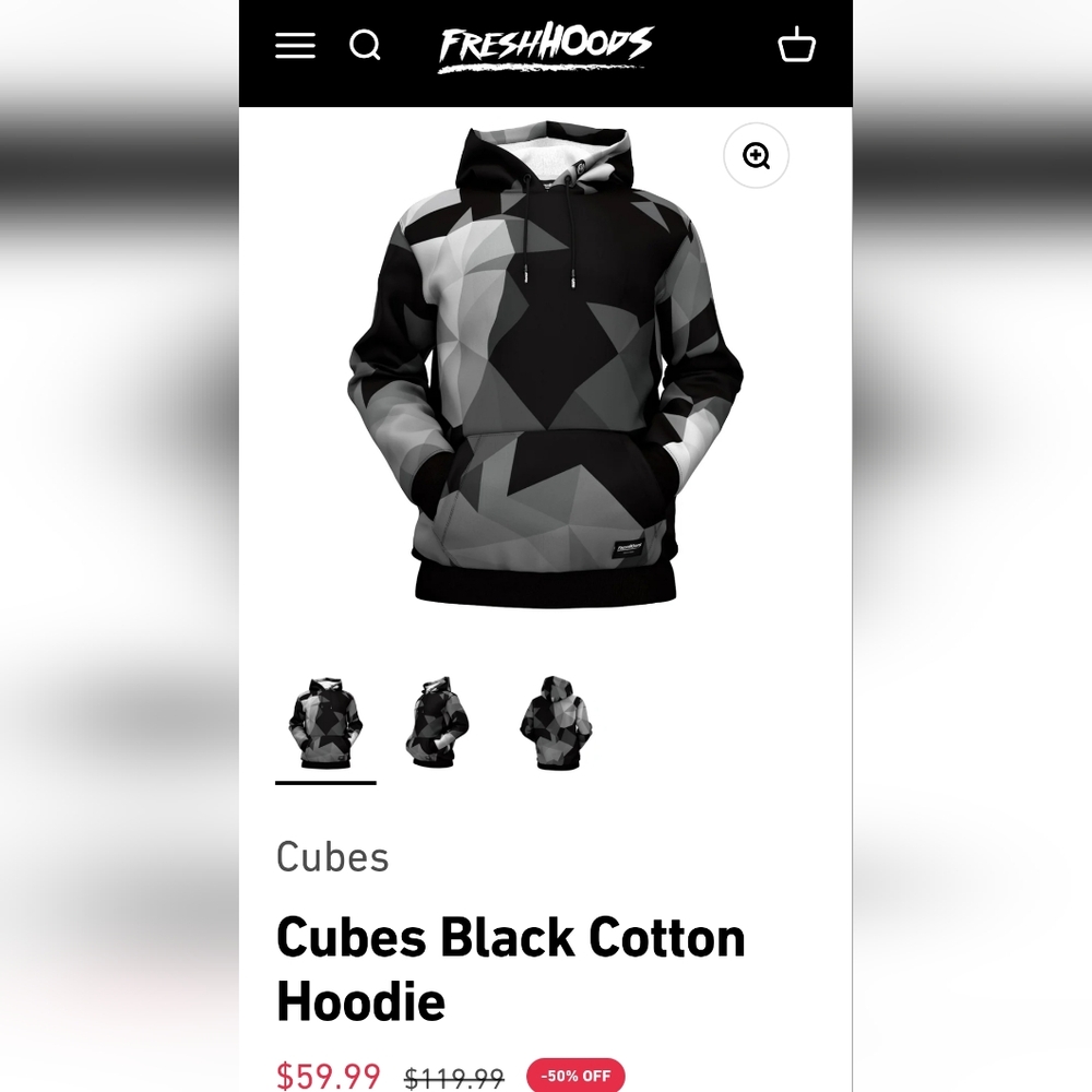 Mens Fresh Hoods Hoodie